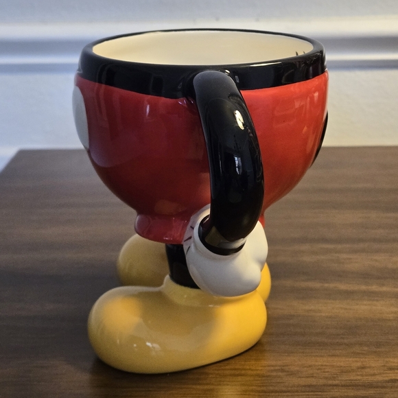 DISNEY PARKS Mickey and Minnie Mouse HALF BODY MUGS Authentic Original Set (2) - Picture 7 of 15
